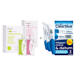 Bundle avec Clearblue Triple Check + Kit de tests New SmileReader