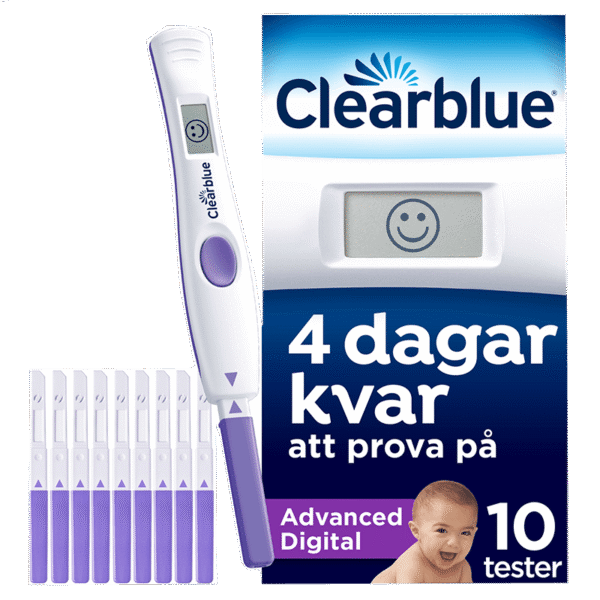 Clearblue Advanced Digital Ägglossningstest - 10 st