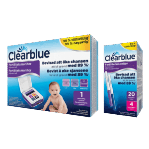 Clearblue Advanced Fertilitetsmonitor med teststickor