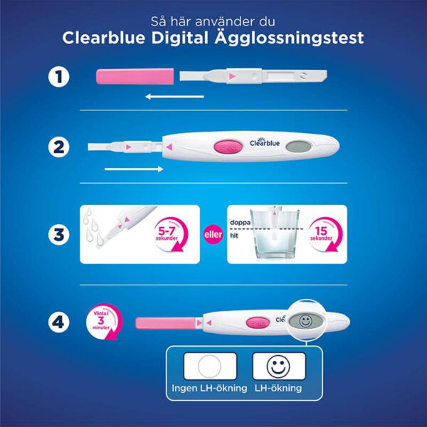 Clearblue Digital Ägglossningstest – 10 st