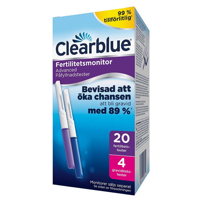 Teststickor till Clearblue Advanced Fertilitetsmonitor Teststickor till Clearblue Advanced Fertilitetsmonitor