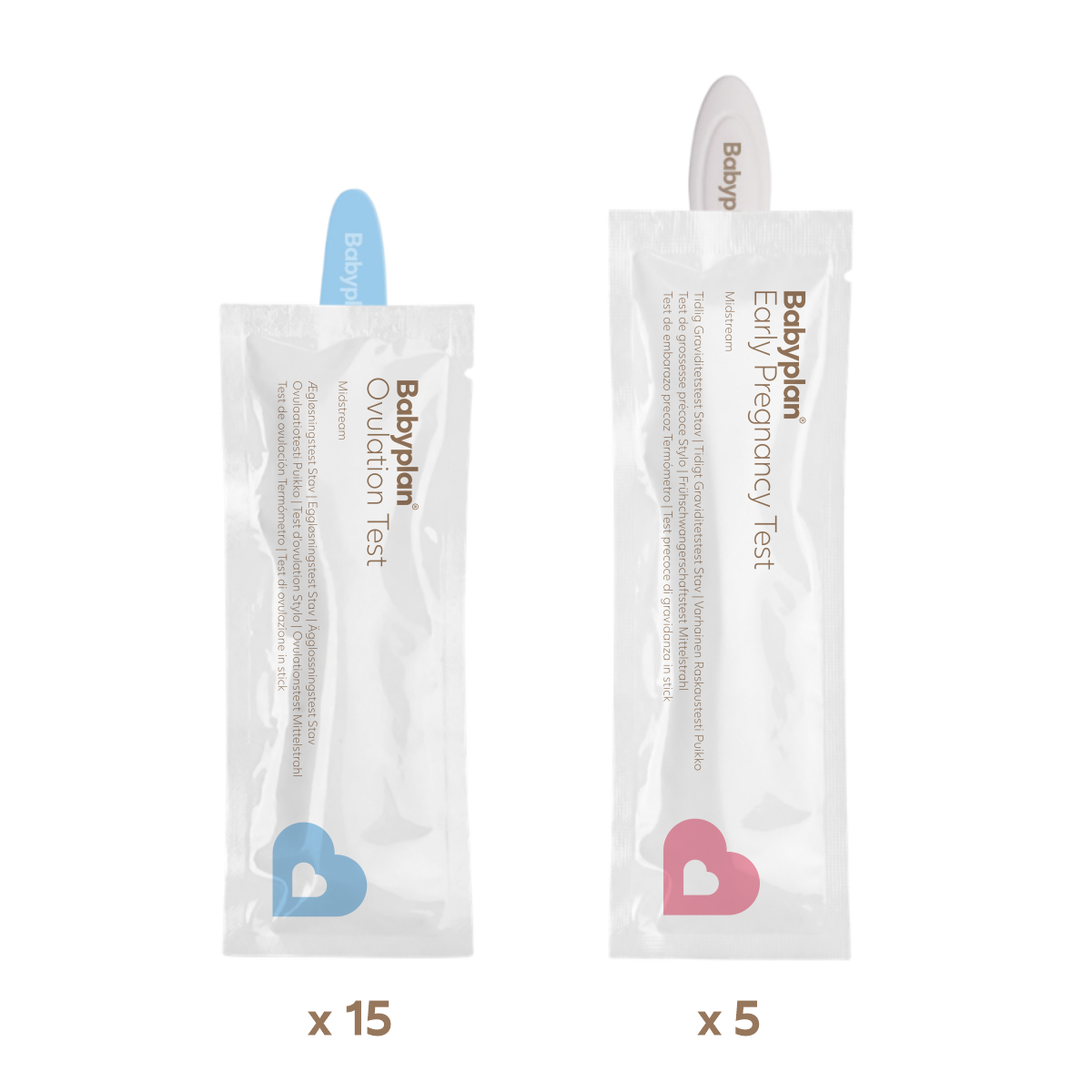 Babyplan Test Set (15 Ovulation Tests + 5 Early Pregnancy Test Mids).png Babyplan Test Set (15 Ovulation Tests + 5 Early Pregnancy Test Mids).png