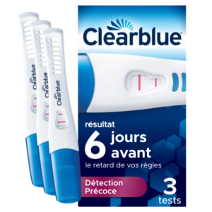 Clearblue Test de Grossesse Ultra Précoce Avancé - Pack de 3