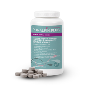Punalpin® PLUS (180 comprimés) – Grenade, galanga, aronia, zinc, sélénium