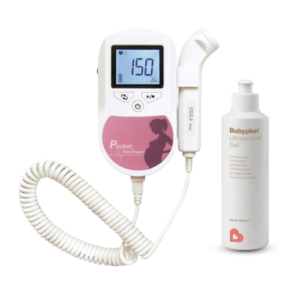 Moniteur à ultrasons Doppler fœtal Contec Baby Sound C + gel